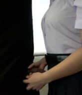 คลิปหลุด เปิดเทอมแล้ว นัดน้องมาเย็ดคาชุดสักหน่อย เสียงครางน้องน่ารักสุดๆ