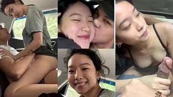 คลิปเด็ดด่วน!หลุด2ดาราเกาหลีน่ารักอมควยแฟนก่อนขย่มเสียวบนรถ