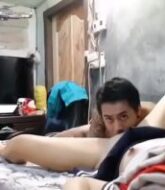 คลิปเสียว ไอ่หนุ่มตัวลายกับนักศึกษาสาวคอสเพล Ep.1