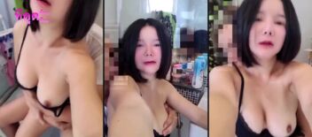 คลิปโป๊ คลิปหลุดทางบ้านสาวอวบผมสั้นนมใหญ่เด้งดึ๋งสุดเสียว 1นาที