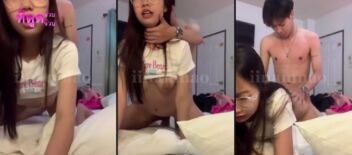 คลิปหลุดนักศึกษา น้องแว่นตัวเล็กน่ารัก ถือกล้องเย็ดเสียว คลิปหลุด VK