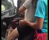 ล้วงหี กลางไฟแดง สุดยอด สงสัยจะ เงี่ยนควย เงี่ยนหี มากๆ